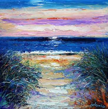 Moonrise on the edge of Buchan 24x24 Moonrise on the edge of Buchan 24x24